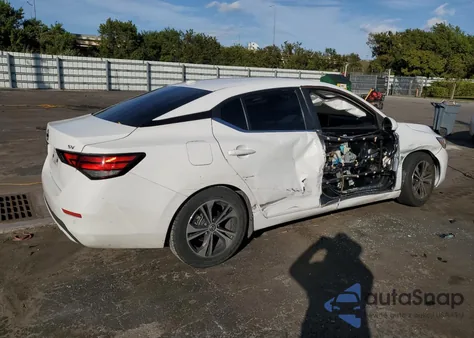 2021 Nissan Sentra Sv из США, поврежденный, VIN 3N1AB8CV1MY237132